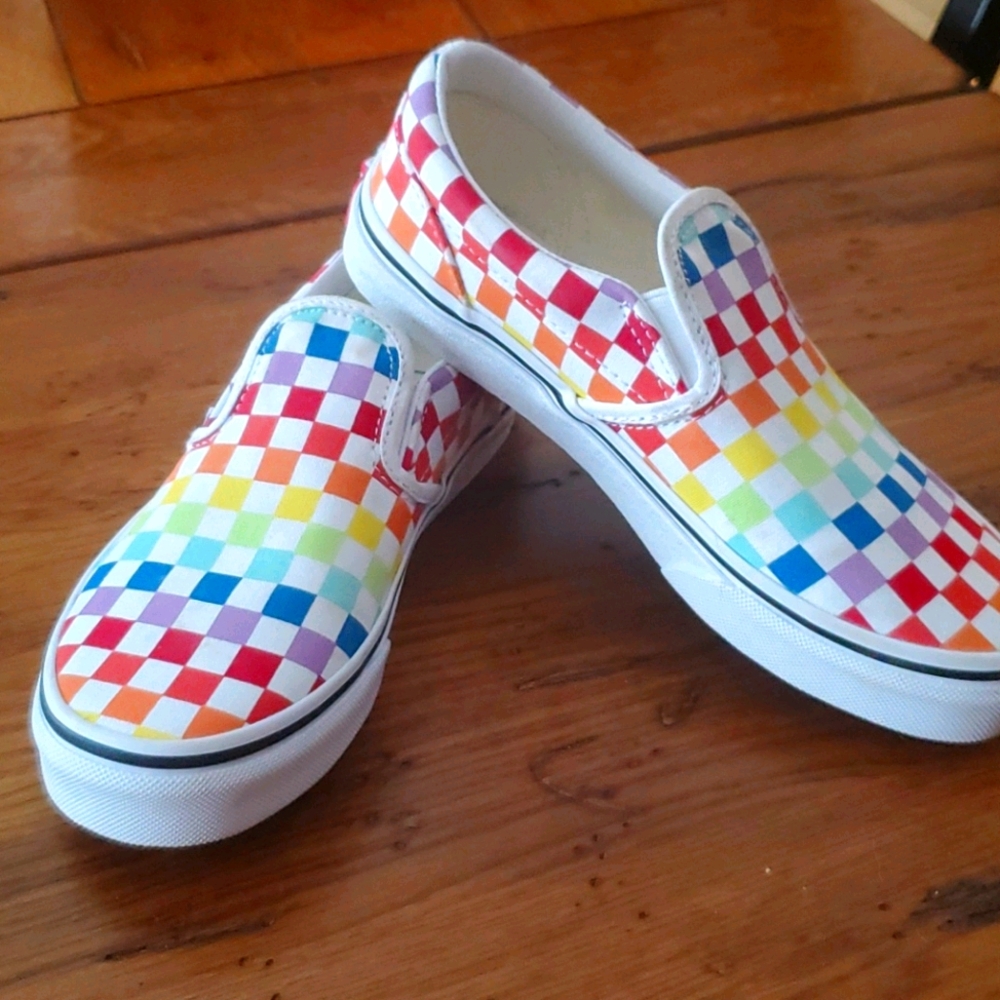 Checkered Vans